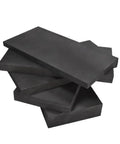 Stack of Heavy-Duty Carbon Graphite Block Plate, 5mm By 50mm Thick, 30 By 100 By 200mm, 99.99% Purity, Ultra High Temperature Resistance