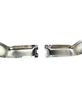 Upgrade Your Ride With Premium Steel Rear Bumper End Caps For Ford F150 2009-2014 Chrome Finish Left And Right Side Fitment Includes FX4 Lariat Platinum STX XL XLT SVT Raptor Limited Models Perfect Upgrade! chrome steel rear bumper end caps pair