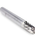 Double Cut Tungsten Carbide Burr For Die Grinder Rotary Tool Bit with 1/4 Inch Shank, 1/4 Inch Cut Diameter, 5/8 Inch Cut Length