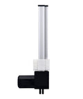 Side view of Beefy Heavy Duty Linear Actuator For Industrial Automation Workhorse, 12V 24V, 450mm stroke, slider guide screw