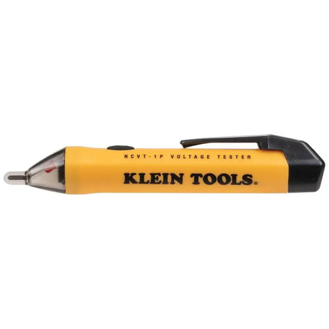 Non-contact voltage tester from Home Inspector Tool Kit With Digital Moisture Meter, Non Contact Voltage Tester, And GFCI Outlet Tester.