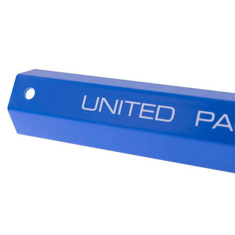 Close-up of a blue 11 Inch Plastic Lug Nut Cover Socket For Plastic Lug Nuts Easy Install And Removal Hex Shaped Tool