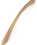 Champagne Bronze Cabinet Pulls 7.56 Inch Arch Twisted Brass Handles 5 Pack Zinc Alloy Drawer Kitchen Cupboard Dresser Hardware