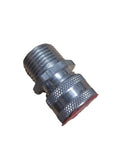 Heavy Duty 1/2 Inch Watertight Cable Connector Conduit Fitting, metal connector for industrial electrical installations.