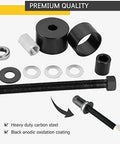 Front Wheel Drive Bearing Puller Set Universal Bearing Press Replacement Installer Removal Tool Kit for automotive mechanics.