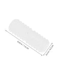 Double Headed Furniture Clips 100 Pack Adjustable Nut Design Nylon Connectors Holds Rock Solid For No Hassle Cabinet And Shelf Assembly Ultimate Diy Hardware Fix, white nylon clip, 0.63 in long