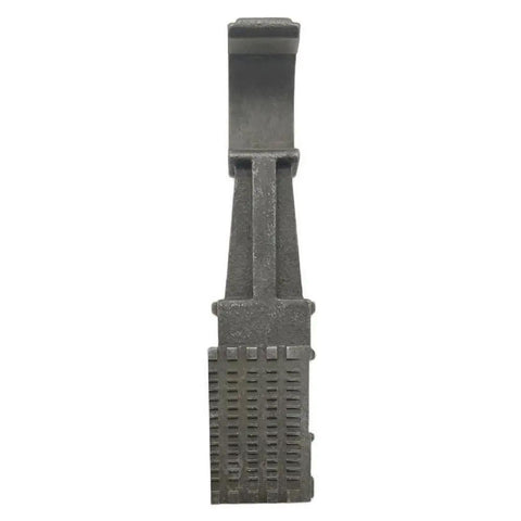 Pro Grade Welding Shoe Spare Part For Battery Powered Plastic Strapping Tool Fits BXT3 16 And BXT3 13 Replacement 1832 022 257 For Crisp Heat Seals And Long Lasting Wear, black metal replacement shoe