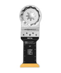 Starlock Plus Carbide Oscillating Saw Blade designed for stainless steel, masonry, and wood cutting with precision.