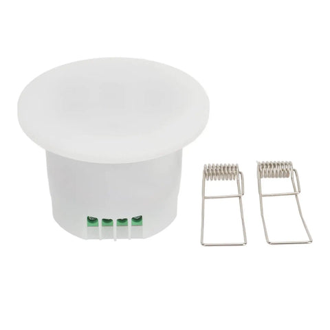 Next Level Millimeter Wave Wired Motion Sensor Featuring Hella Precise Human Presence Detection And Smooth Adjustable 24GHz Radar for ceiling installation.