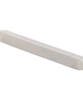 Close-up of Pro Grade High Speed Steel Tire Valve Threading Tap For 5V1-36 Threads showing side angle, silver finish