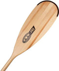 Wooden kayak paddle blade, part of Pro Paddle Clear Beaver Tail Blade 5 Foot Kayak Paddle For River And Ocean Adventures.