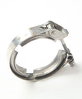 2 Inch Stainless Steel Quick Release Exhaust V Band Clamp Kit With Mild Steel Flanges For Universal Turbo Piping High Flow Fit