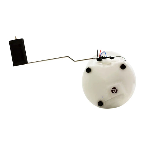 Bulletproof Fuel Pump Module Assembly Built Tough To Run Slick On Toyota Tundra And Sequoia showing top view of assembly with connector and wires.