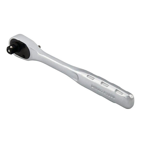 Quick Release One Quarter Inch Drive Ratchet With 72 Tooth Gear For High Torque Workhorse Slim Head For Tight Spots