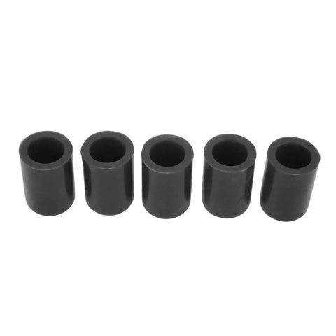 5 pieces of black silicone vacuum hose caps from 10Pcs Silicone Vacuum Hose Cap Kit For 16mm Car Intake Lines Weatherproof End Plugs