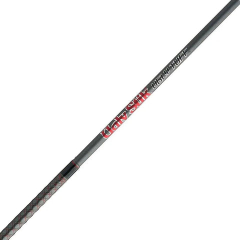 Ugly Tuff 8 Plus Spincast Rod And Reel Combo For Kids, graphite fiberglass rod with visible clear tip and EVA grip.
