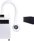 Triple Stage Fume Extractor With Heavy Duty Suction And Flex Hose Kickin Soldering Smoke And Welding Dust Straight To The Filter with HEPA filter.