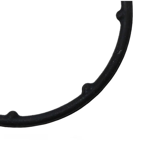 Engine Coolant Thermostat Housing Gasket Direct Fit For Toyota FJ Cruiser 2007 2012 and Lexus IS350 2017 2018, black rubber seal.