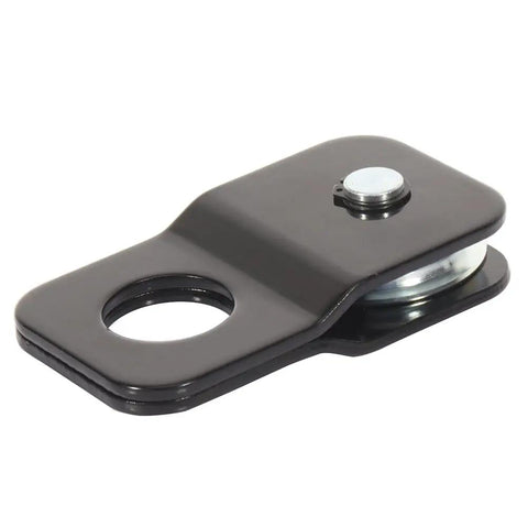 8000 Lbs Heavy Duty Snatch Block Pulley For Winch Recovery Vehicle Towing Workhorse Beast Mode Pulley System close-up of steel pulley