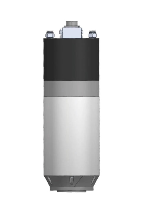 Pneumatic Tool Changer Spindle For CNC Engraving And Milling, BT30 Water-Cooled, front view shown with connectors visible.