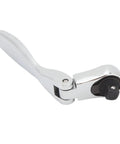 Close-up of Dual Head 72 Tooth Ratchet Wrench With One Hand Quick Release Socket Driver For Effortless Auto Repair Work.
