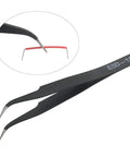 ESD-15 tweezer with red jumper wire from 560 Piece Jumper Wire Kit With 8 Colors And 14 Types 2.54mm Dupont Jumpers