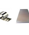 Soft Magnetic Pure Iron Sheet Q235 for Electronics and DIY Projects with High Conductivity, 10x100x100mm, flat and rolled view