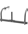 ATV Seeder With 125 Lb Hopper And Universal Mounting System for easy fit, shown as a durable steel mount for precise spreading.