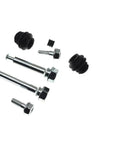 Front Brake Caliper Guide Slider Pin Kit Replaces 58161-1H000 And 58162-1H000 Perfect For Hyundai I40 Kona Sonata Tucson Kia Soul Optima K5 Smooth Ride. metal pins, boots