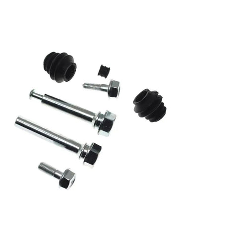 Front Brake Caliper Guide Slider Pin Kit Replaces 58161-1H000 And 58162-1H000 Perfect For Hyundai I40 Kona Sonata Tucson Kia Soul Optima K5 Smooth Ride. metal pins, boots