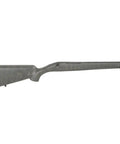 Lightweight Aerograde Carbon Fiber Stock In Green With Tan Webbing For Long Action Rifles, Built For Precision And Stability