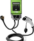 32 Amp Level 2 Electric Vehicle Charging Station With Smart Display And 25 Ft Cable for seamless charging using Nema 14 50 outlet.