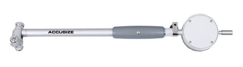 Digital Bore Gauge Pro Grade 2 To 6 Inch With 0.0005 Inch Resolution, Self Centering, 6 Inch Stem, Imperial And Metric Readouts, AGD2 Style Dial Indicator, Includes Case And Holder, Battery Ready With CR2025