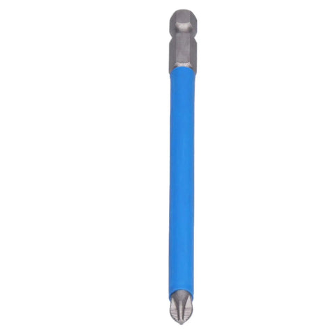 Rock Solid 10 Piece S2 Steel Impact Head Bit Kit For Hardcore Home Decor And Heavy Screw Work That Never Ruts Or Blows Out, blue bit