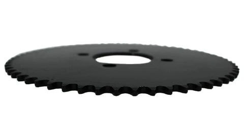 60 Tooth Rear Chain Sprocket Steel 4 Hole 2 Inch Bore for Mini Bike Go Kart ATV Quad Trike, side view