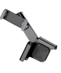 Premium Adjustable Car Phone Mount For Tesla Model 3 Y Cybertruck Dashboard Holder, sturdy black design for 54-85mm phones.