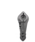 Slick 25 Tooth Y34A Servo Horn Replacement Fits Standard RC Motors Smooth Ride On 1 10 Scale Whip Heavy Duty Premium Nylon Rig, gray