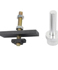 Heavy Duty Steel Front CV Axle Bearing Puller Tool Kit Compatible With Toyota 4Runner Tacoma And FJ Cruiser Models From 2003 To 2018 Replacement For OEM Part 18195, steel puller and adapter