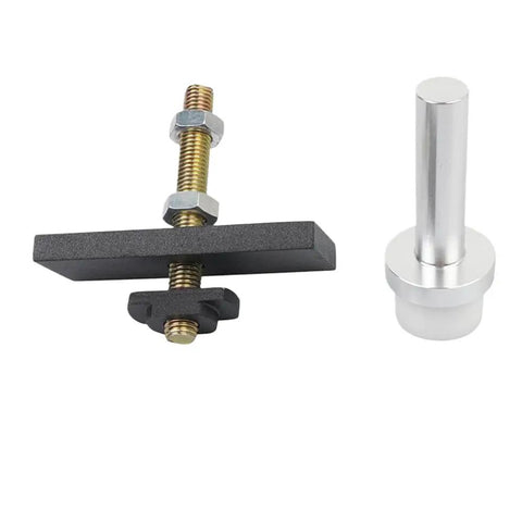 Heavy Duty Steel Front CV Axle Bearing Puller Tool Kit Compatible With Toyota 4Runner Tacoma And FJ Cruiser Models From 2003 To 2018 Replacement For OEM Part 18195, steel puller and adapter