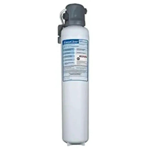 Easy Clear Medium High Flow Carbon Block Water Filter Rated For Ten Thousand Gallons Of Reduced Clean Sip Perfection Slick Performance For Tight Food Service Kitchens with gray and white design.