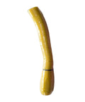 Dope Ergonomic Fencing Foil And Epee Handle With Curved Grip, 7.28 Inch Portable Yellow Accessory, Sturdy Rubber Construction