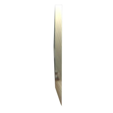 Side view of 9 Inch Premium Replacement Blade For I Series Magnum Shear And 809 909 L Pro Grade High Carbon Tool Steel