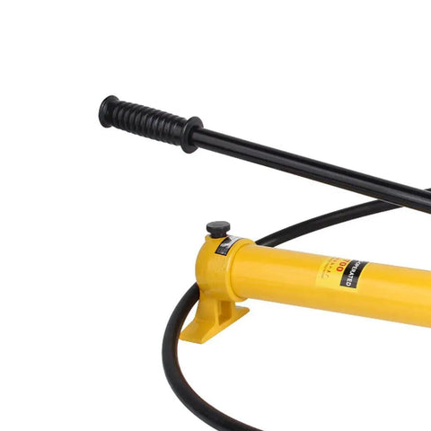 Kick Ass Manual Hydraulic Hand Pump 10000 Psi Rated With 350Cc Reservoir And Standard Npt Hookup A Slick Workhorse Built To Crush Porta Power Jobs Every Single Time