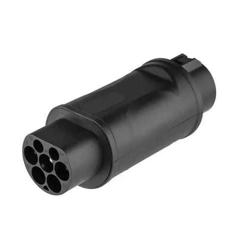 Type 1 To GBT EV Charger Adapter Supports 32 Amp 7 Point 4 Kw For Chinese Electric Vehicles Portable J1772 Wall Connector Converter side view