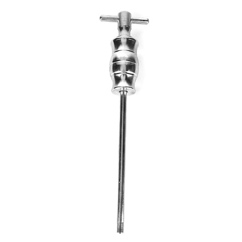 Absolute Beast 9 Piece Internal Bearing Puller Extractor Kit With Slide Hammer And Eight Collets Size 8 To 32 Mm Real Deal For Crushing Out Nasty Blind Holes In Garage Auto Shop Or Home Maintenance Jobs With Carry Case, steel slide hammer