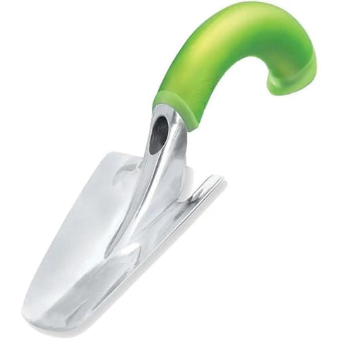 Ultra Lightweight Aluminum Hand Trowel With Rust Proof Blade And Ergonomic Radius Grip For Easy Planting, Weeding And Digging In Any Soil Conditions, Comfortable, Nonrusting And Durable Original Green.