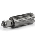 Annular cutter with Weldon shank, 3/4 in, HSS for magnetic drill press