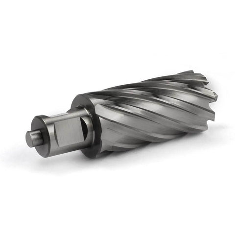Annular cutter with Weldon shank, 3/4 in, HSS for magnetic drill press