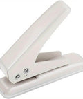 Heavy Duty Single Hole Puncher With One Quarter Inch Hole Twenty Sheet Capacity Metal Construction Skid Resistant Base