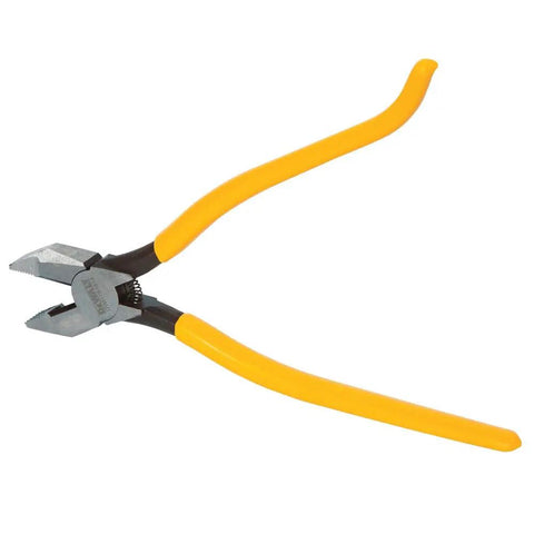 Top Tier Laser Center Finder Kit Boasting Slick Multi Color Markers Heavy Gear Build And Knockout Precision For Contractors Crushing Daily Tasks And Wrangling Job Site Chaos Pliers with yellow rubber grips and sharp jaws